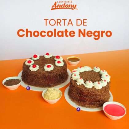 Torta de Chocolate Negro
