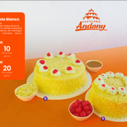 Torta Mini Vainilla Alta 3/4