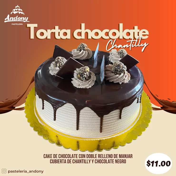 Torta de Chocolate Chantilly