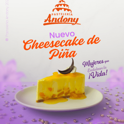 Porción De Cheesecake Piña